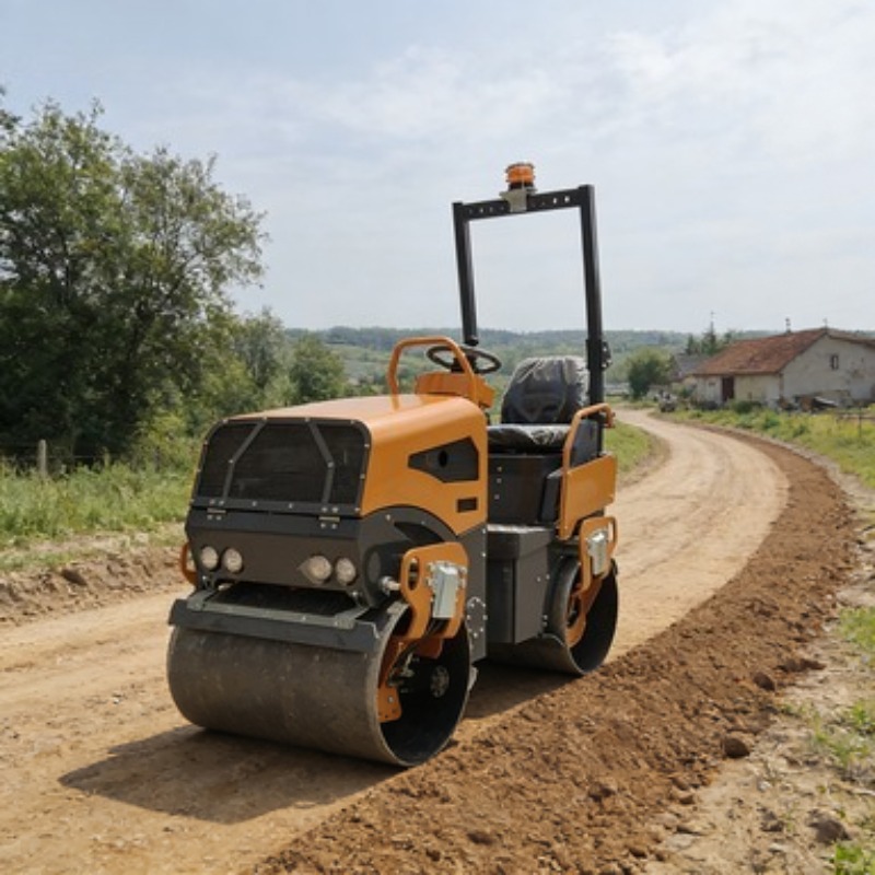 Heavy Equipment For Construction - 小型振動式重機ロードローラー、土壌・アスファルトローラー、ディーゼル式建設機械