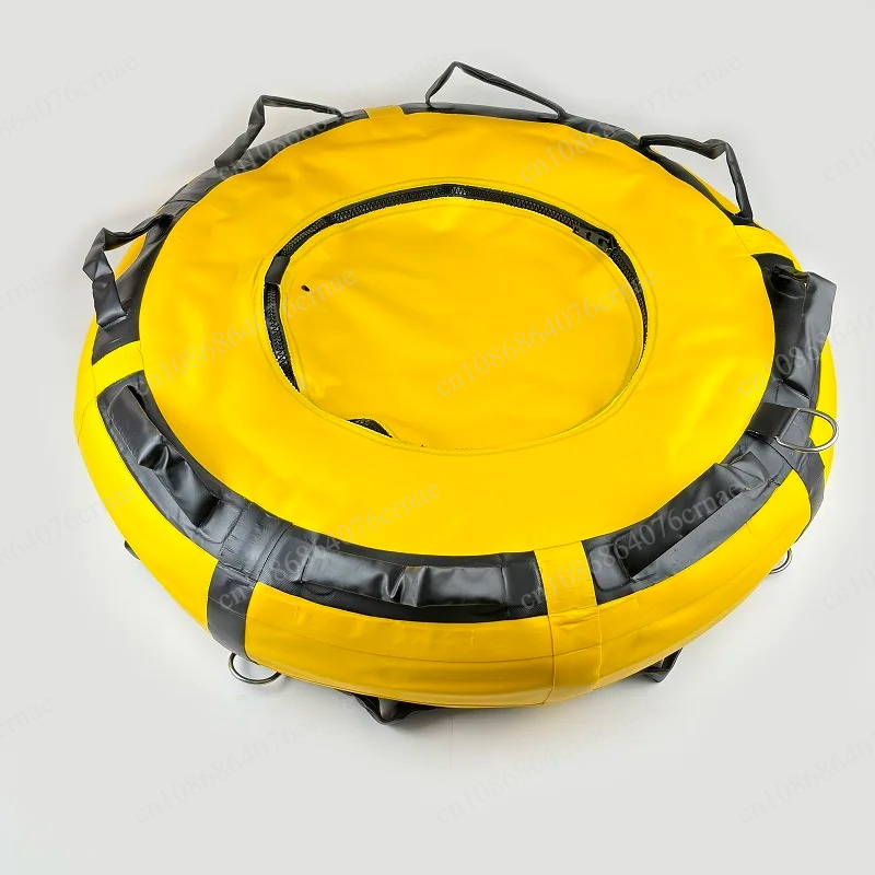 Heavy Equipment Yellow - スキューバダイビング、水泳、ウォータースポーツ用品用、黄色のヘビーPVCフリーダイビングブイ