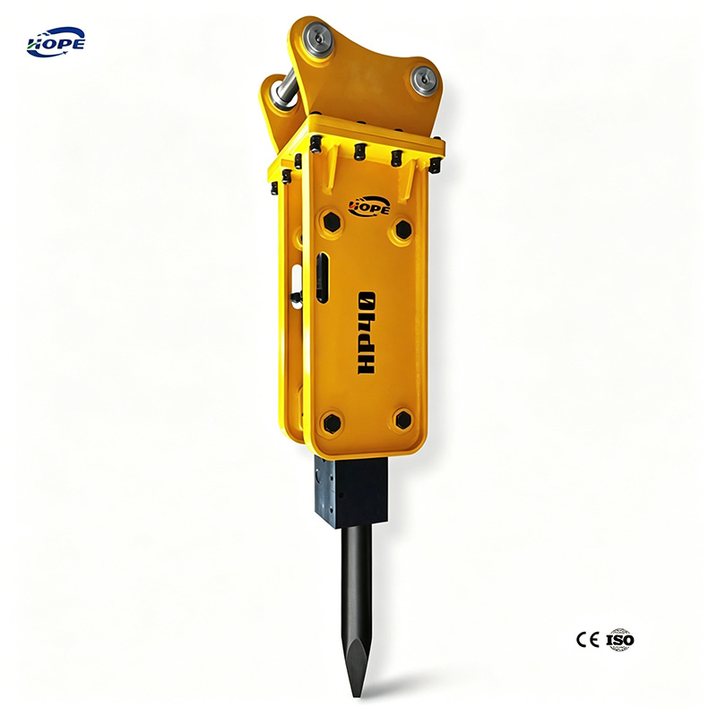 Heavy Equipment Breaker - SB40トップ油圧式ロックブレーカーハンマー、建設用コンクリート・岩石解体用掘削機アタッチメント、重機部品