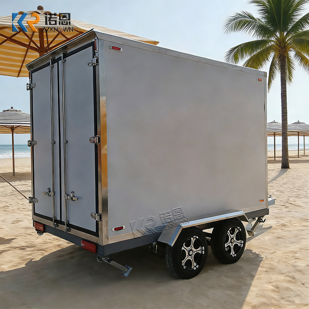 Heavy Equipment Logistics - 大型冷凍トラック モジュール式保冷倉庫 工業物流機器トレーラー 食品冷凍トレーラー 販売中