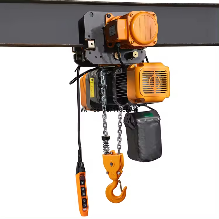 Electric Chain Hoist - 2トン2000kg 1相220V電動ワイヤーロープミニクレーン電動チェーンホイスト