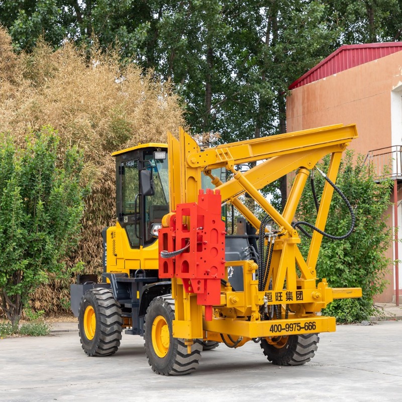 太陽光発電所建設現場用ヘビーデューティー油圧スクリューパイル - Heavy Equipment For Construction のレビューと価格
