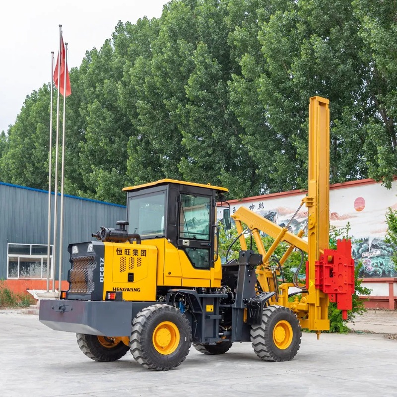 太陽光発電所建設現場用ヘビーデューティー油圧スクリューパイル - Heavy Equipment For Construction のレビューと価格