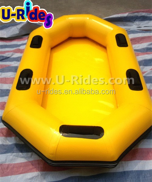 大型黄色二層式二人乗り川用ラフト、インフレータブルラフティン - Heavy Equipment Yellow のレビューと価格