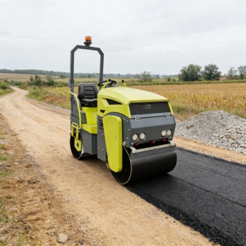 小型振動式重機ロードローラー、土壌・アスファルトローラー、デ - Heavy Equipment For Construction のレビューと価格