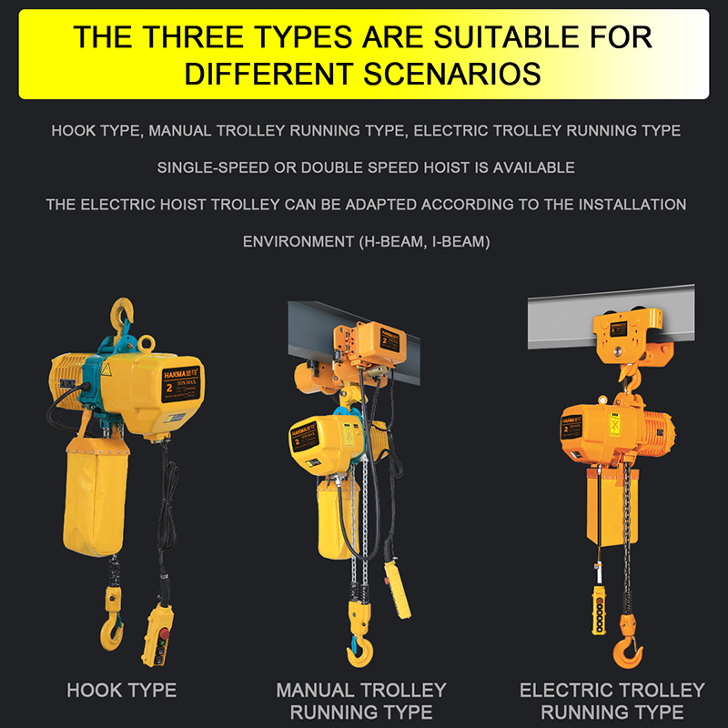 チェンリ 220V 380V 50HZ 3PH 2T 3T  - Electric Chain Hoist のレビューと価格