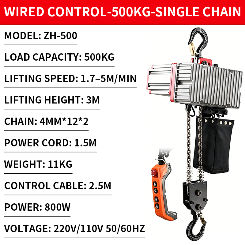 コンパクトミニチェーンホイスト（2速電動モーター付き）、22 - Electric Chain Hoist のレビューと価格