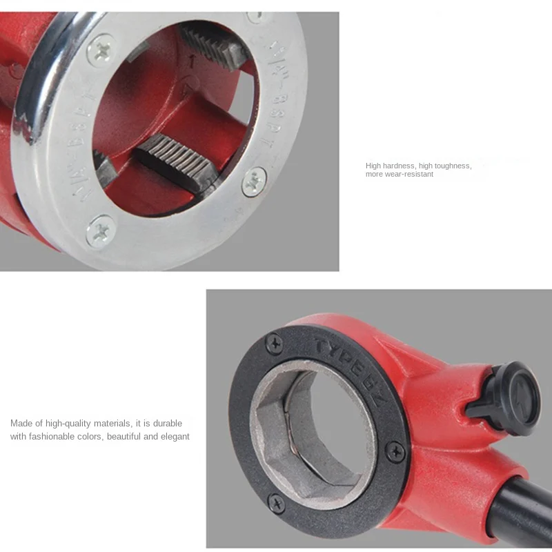 4 ポイント - 1.2 インチ耐久性のあるねじ切り機手動ね - Pipe Threading Machine のレビューと価格