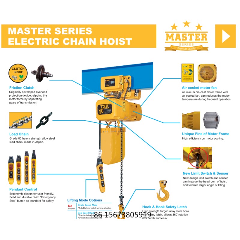 TXK 3トン電動チェーンホイスト（タワーコンテナ用） - Electric Chain Hoist のレビューと価格
