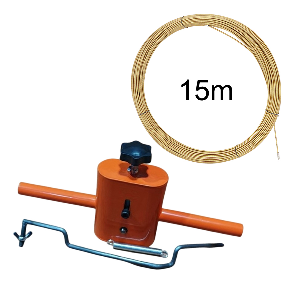 自動壁配線機 15フィートケーブルプーラー アルミ合金パイプ - Pipe Threading Machine のレビューと価格