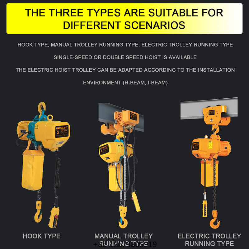チェンリ 0.5t 1.5トン 2トン 5t 7.5トン 2 - Electric Chain Hoist のレビューと価格