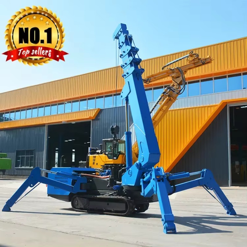 8T油圧スパイダークレーンヘビーデューティーミニクローラーク - Heavy Equipment For Construction のレビューと価格