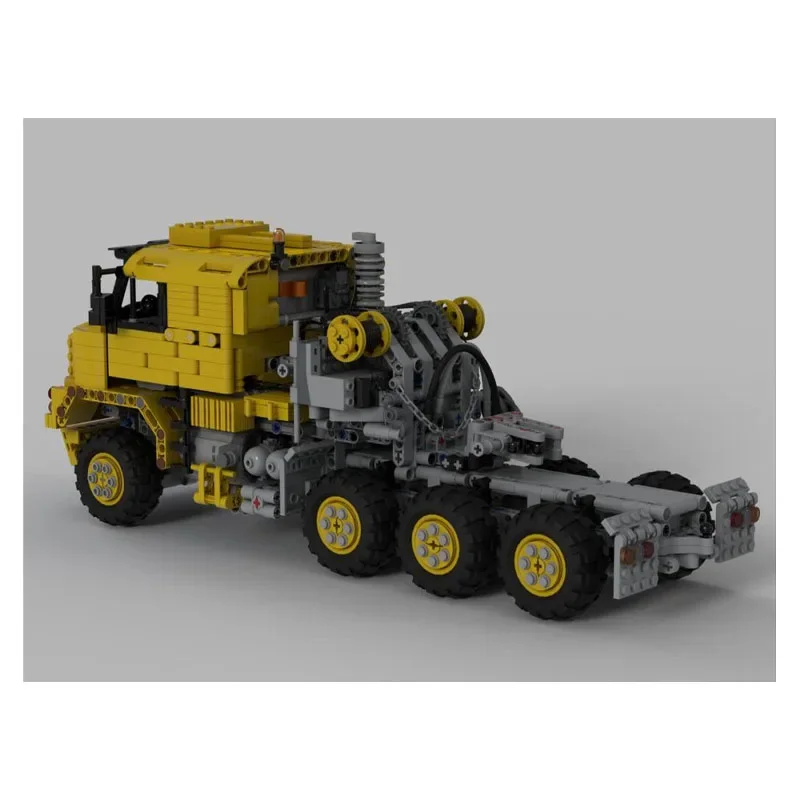MOC-34802 黄色のトラック M1070 重機運搬車  - Heavy Equipment Yellow のレビューと価格