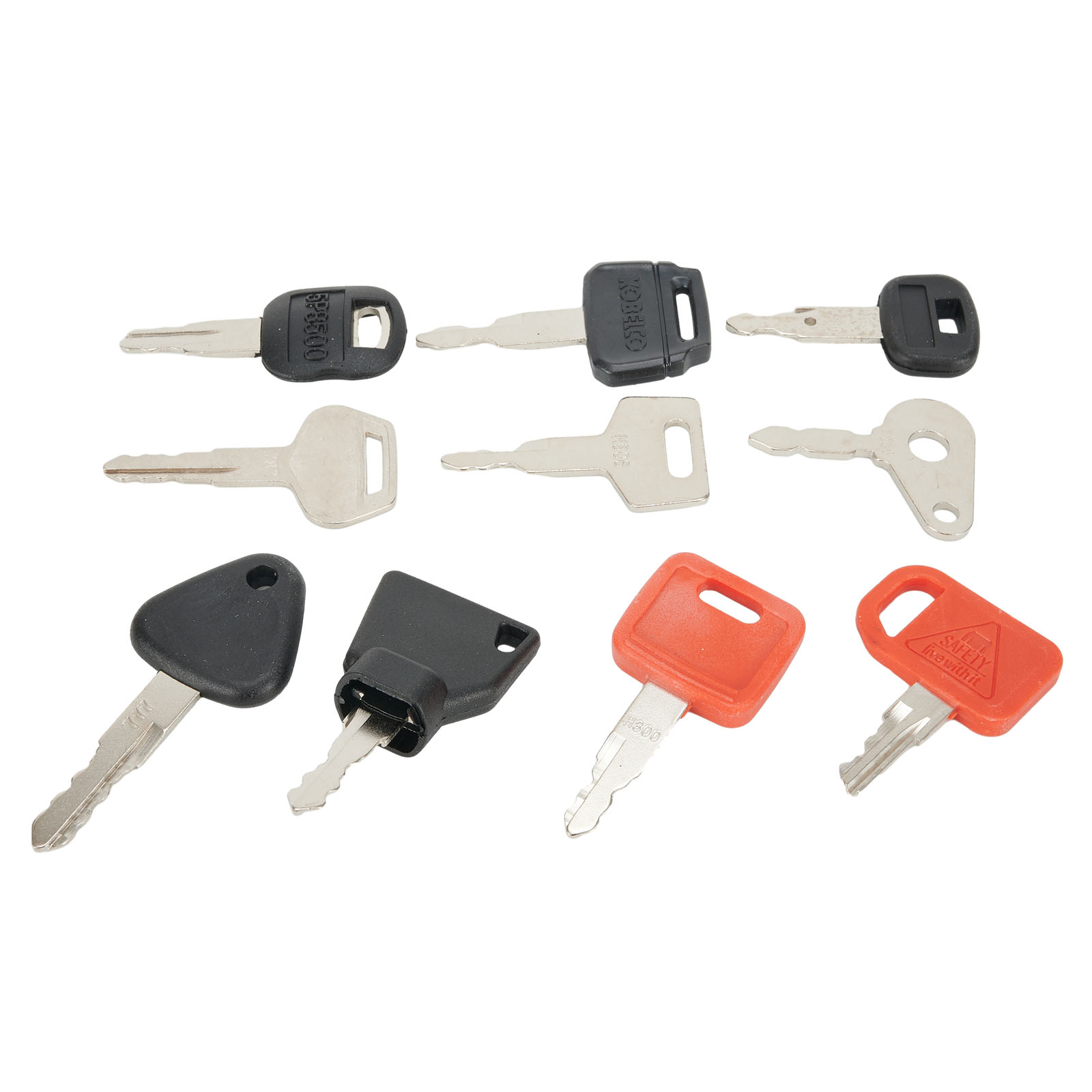 農業機械用の10個のキーセット,機械およびヘリコプター用の抽 - Heavy Equipment Keys Master Set のレビューと価格